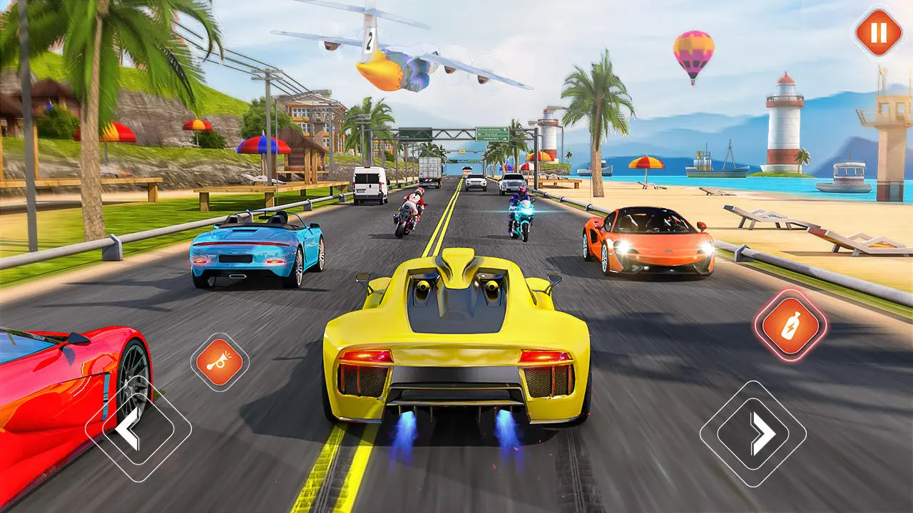 Fast Car Road Racer Game