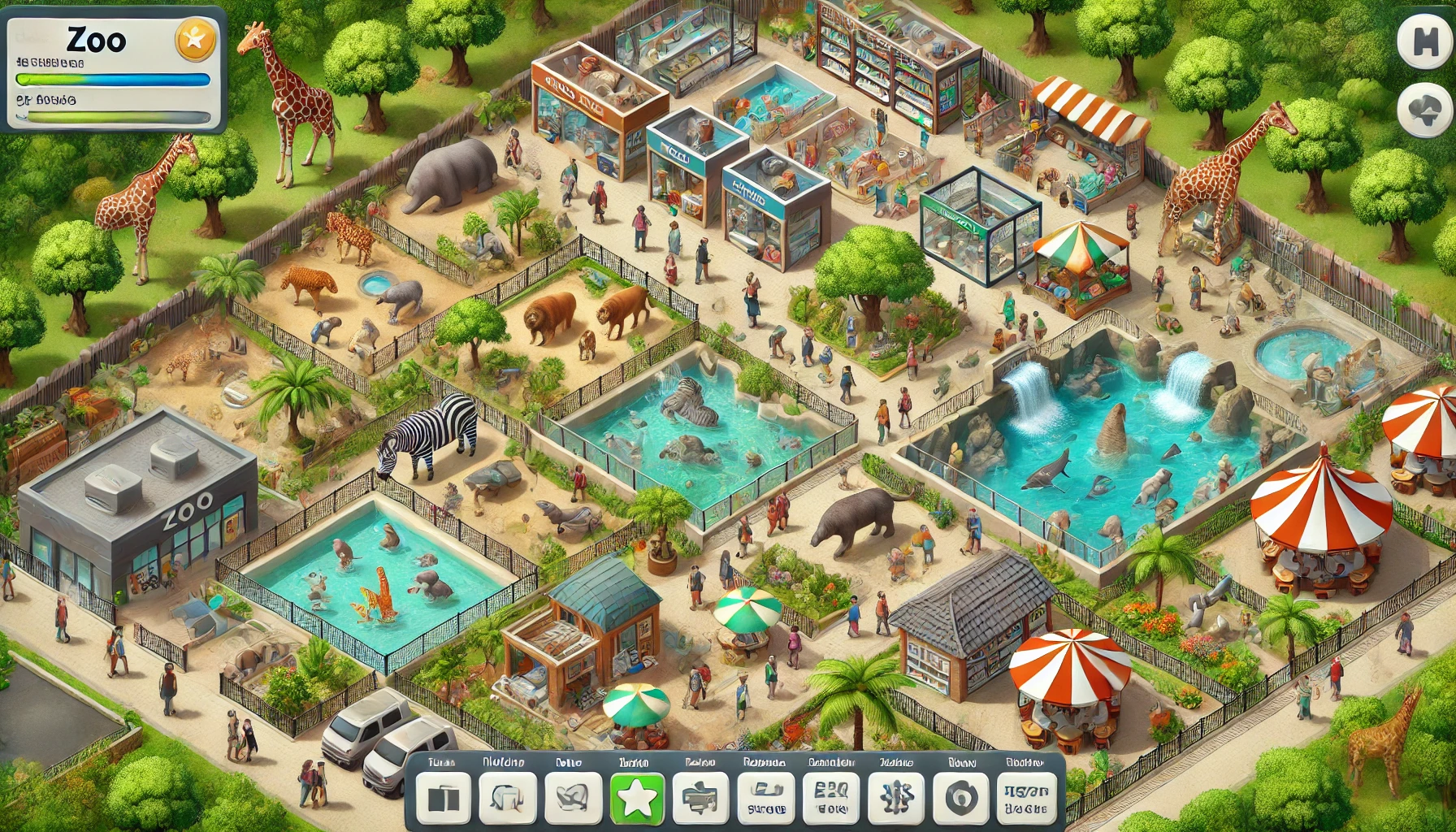 Zoo Management Simulation